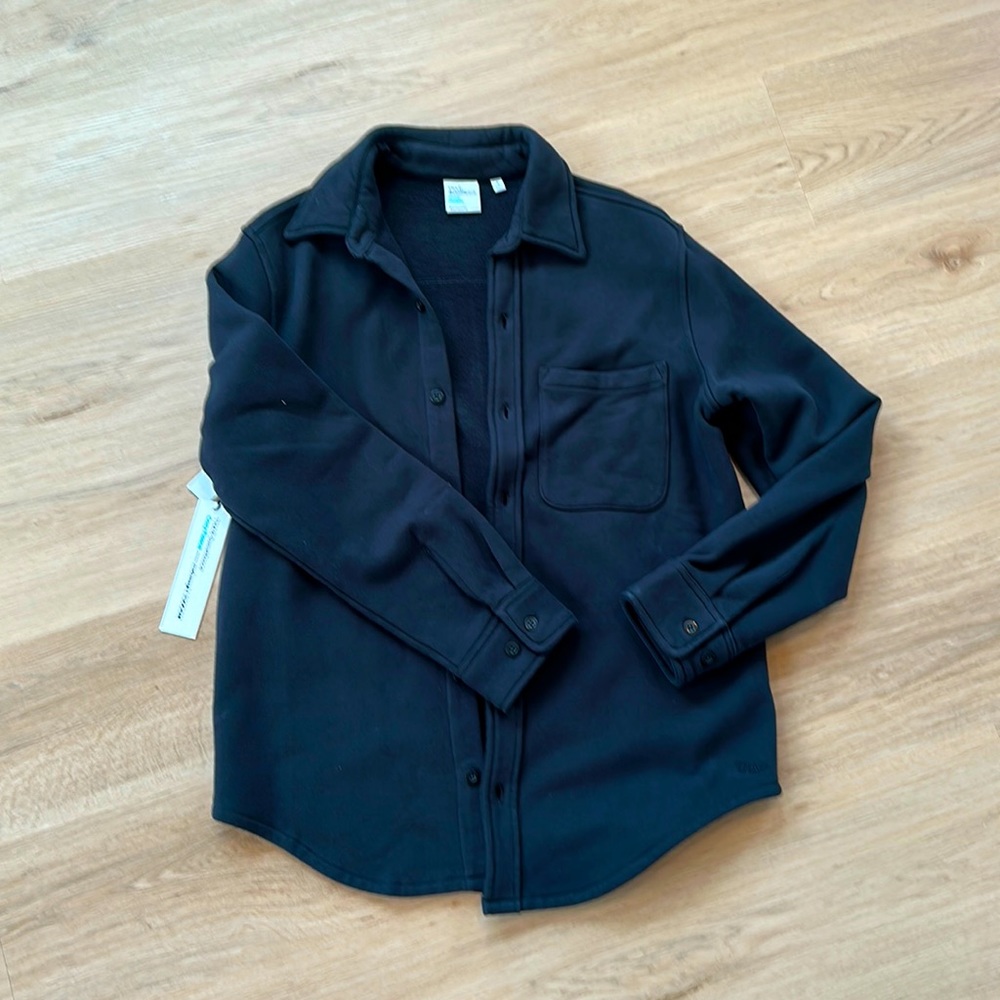 TNA fleece boyfriend fit shacket